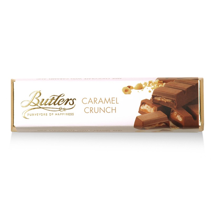 Butlers Schokoladenriegel mit Karamell-Trüffelfüllung. 10 x 75g. MHD: 02.04.2025