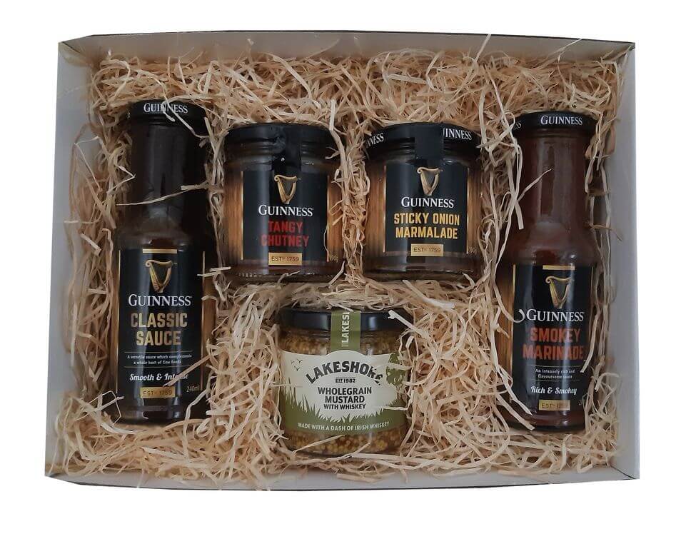 Guinness Sauce, Marinade und Chutney Geschenkset