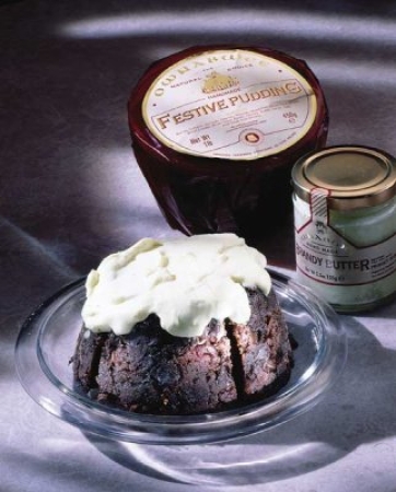 Christmas Pudding aus Irland, Weihnachtsspezialität, 450g.