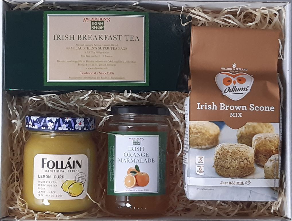 Irisches Teatime Spezialitätenpaket mit Scones