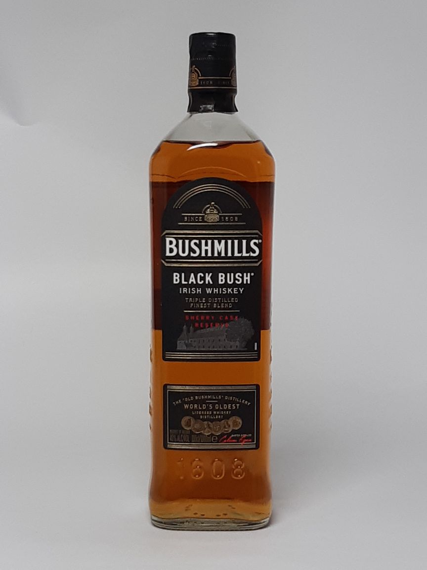 Irish Whiskey, Bushmills Black Bush, Special Blend Ein Liter