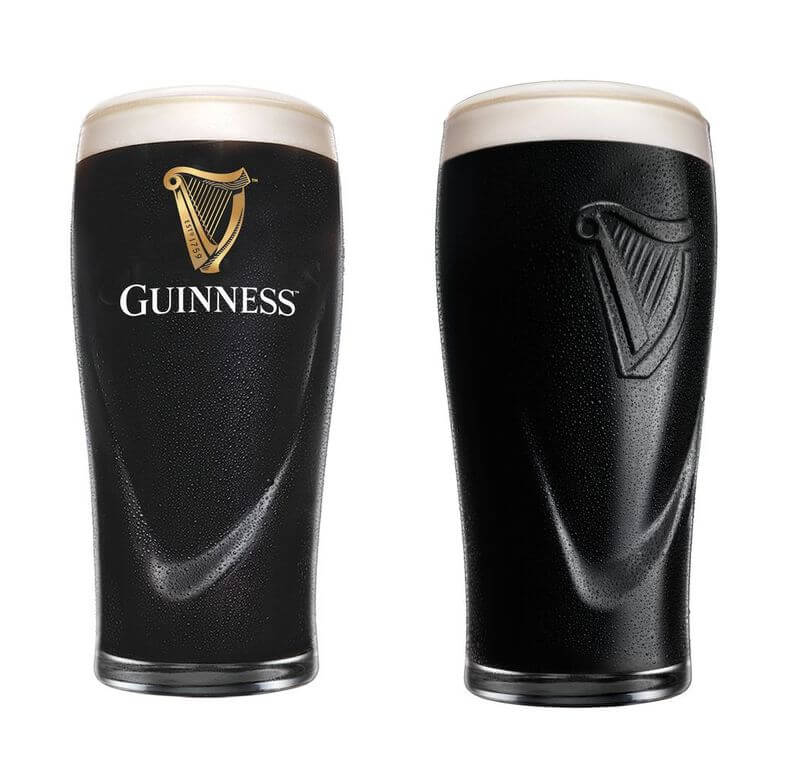 Guinness Glas Harfe in 2er Set