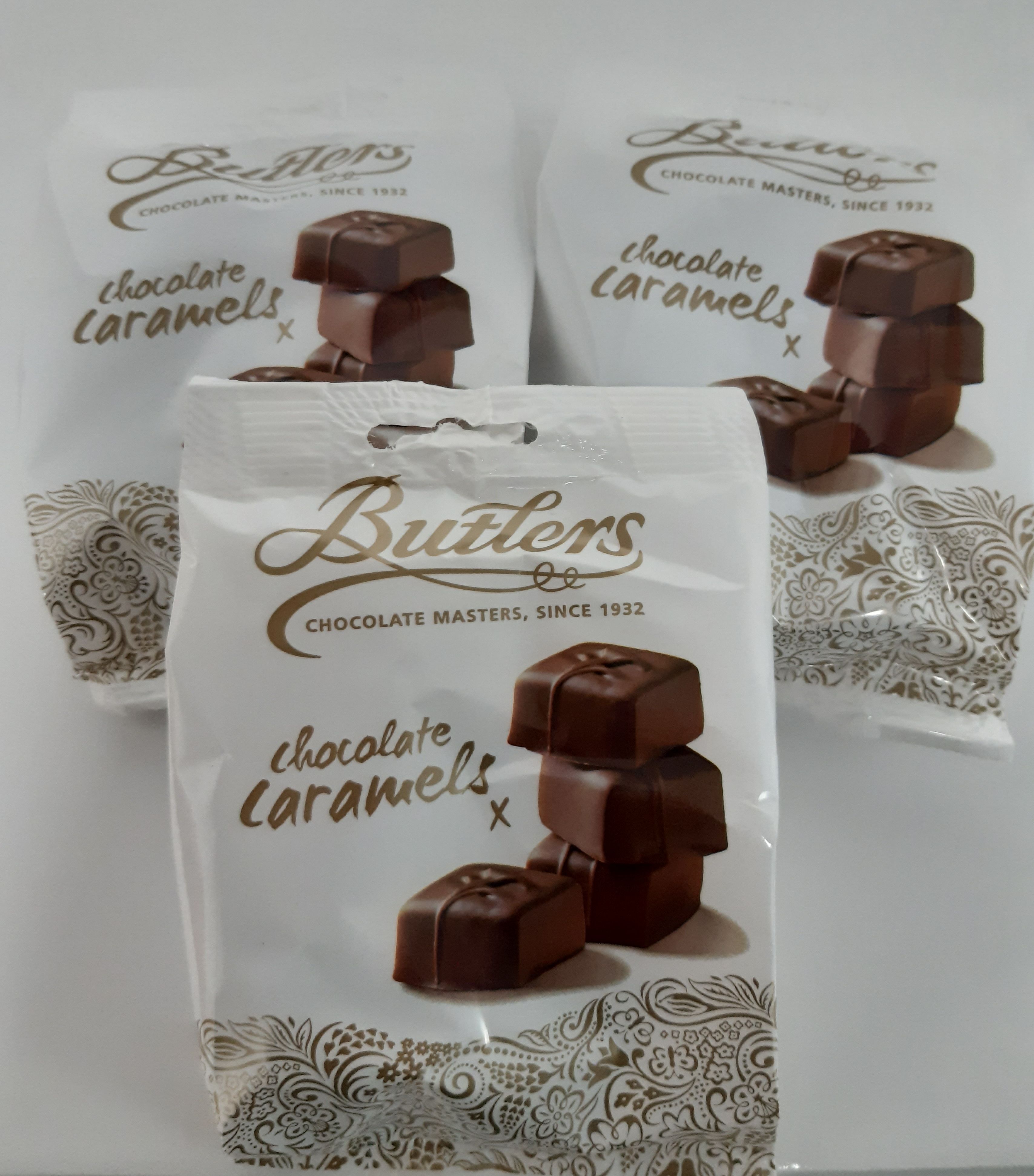 Butlers Irish Milk Chocolate Caramels. 3er Vorteilspack