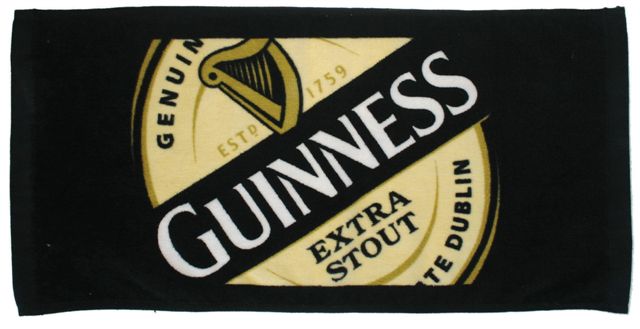 Guinness Tresentuch.Bartop m. Guinness-Aufdruck, 50 x 23 cm