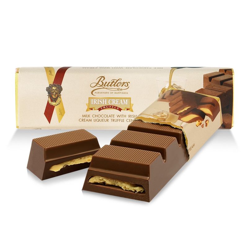 Butlers Schokoladenriegel mit Irish  Cream Liqueur Trüffelfüllung 10  x 75g. MHD: 26.03.2025