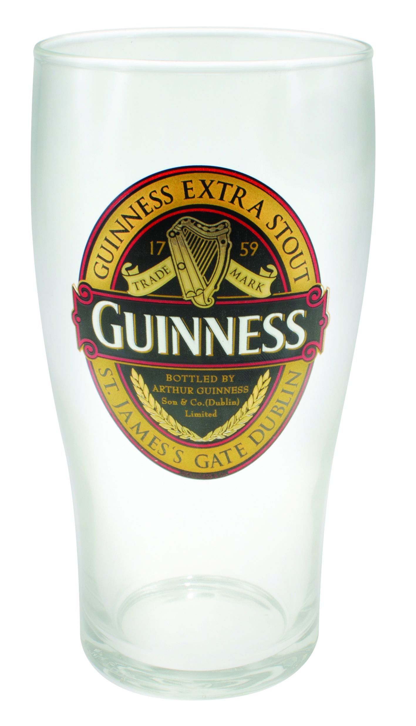 Guinness Pint Glas für Sammler mit kleinem Fehler