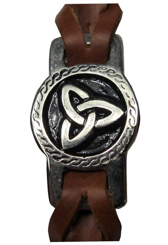 Irisches Armband mit Trinity Knotenmuster
