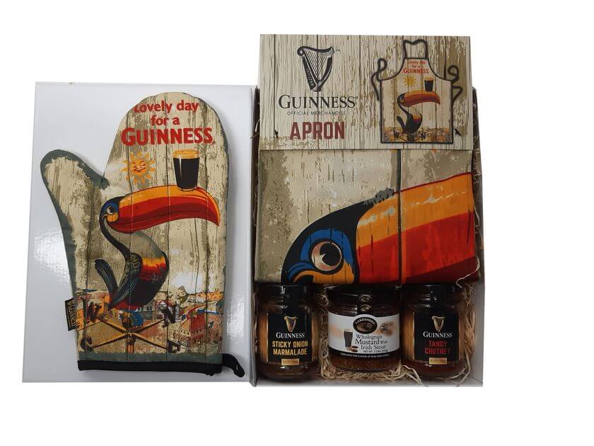 Guinness Gute Laune Grill Geschenkpaket mit GRATIS Mustard